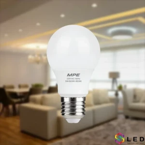 Đèn Led Bulb 5W MPE ánh sáng trắng